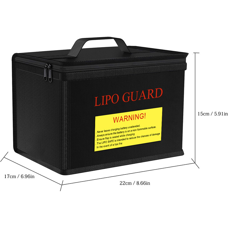 Lipo Guard Safety Bag Fireproo - Fpv Drone Bag 评论和价格